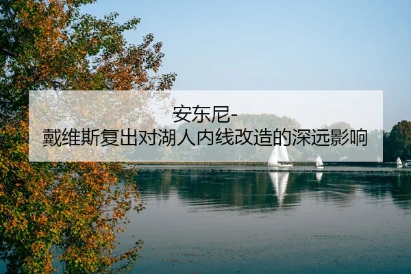 安东尼-戴维斯复出对湖人内线改造的深远影响